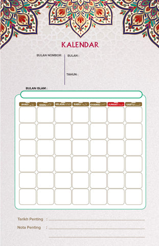 Buku Nota Edisi Kalam Murabbi – Saudagar Kitab