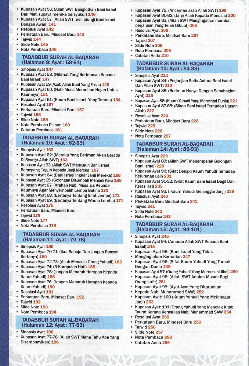 Nota My #QuranTime – Saudagar Kitab